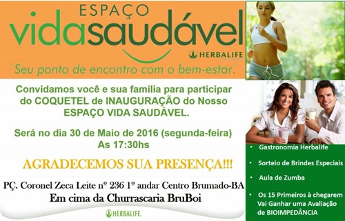 Quer abrir um Espaço Vida Saudável Herbalife no Brasil? 